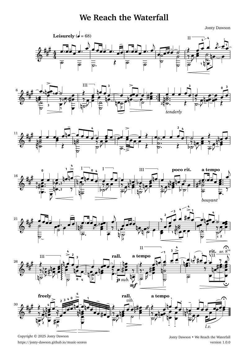 Sheet music PDF. 